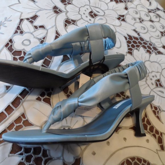 Zara Blue Women's Sandals - Picture 3 of 6